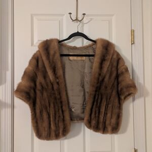 Vintage Mink Fur Stole